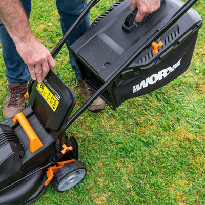 WORX WG713.1 1200W 34cm Corded Lawn Mower - 7