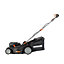 WORX WG737E 40V 37cm Cordless Brushless Lawn Mower with 2 x 4.0Ah Batteries & Charger