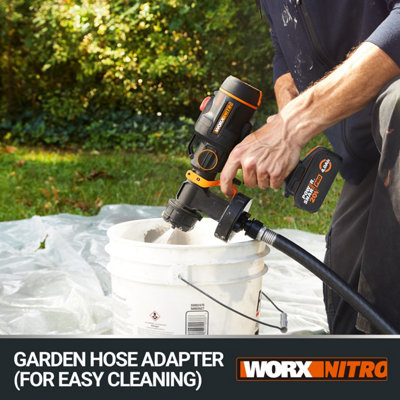 WORX WX020.9 20V HVLP Paint Sprayer BARE TOOL DIY at B Q