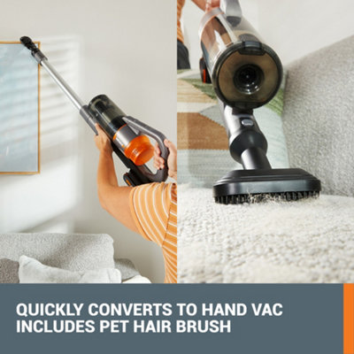 WORX WX038 20V Cordless Stick Vacuum Cleaner DIY at B Q