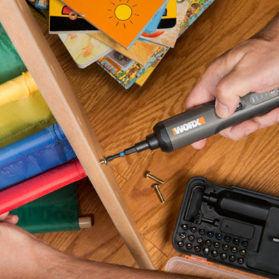 WORX WX240 4V USB Mini Screwdriver DIY at B Q