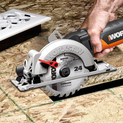Worx mini circular saw shop b&q