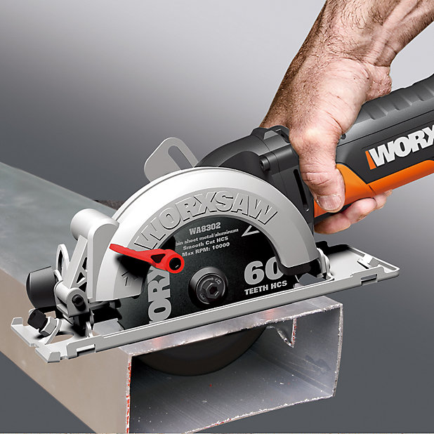 WORX WX439 Corded 500W 120mm Worxsaw DIY at B Q