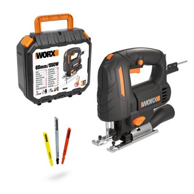 WORX WX463 550W 65mm Corded Jigsaw DIY at B Q