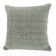 Woven Indoor Outdoor Washable Diamond Cosy Cushion Dark Green - 45cm x 45cm