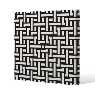 Woven Pattern (Canvas Print) / 101 x 101 x 4cm