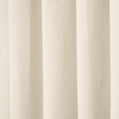 Woven Texture Pair Of Eyelet Curtains - 4