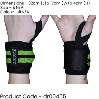 yoga fit Wrist Support with Thumb Loop for Gym Workout, Size