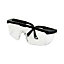 Wrap Around Safety Glasses Adjustable Side Arms Protective Eyewear