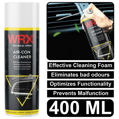 WRX AirCon Multi Purpose Air conditioners Cleaner Spray 400ml DIY at B&Q