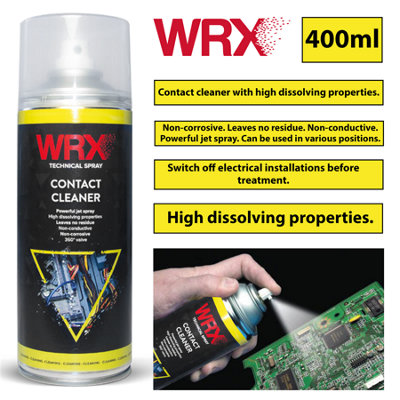 WRX Contact Cleaner 400ml High Quality Spray To Clean Electrical