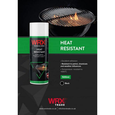 WRX Heat Resistant Black Multi Purpose 400ml