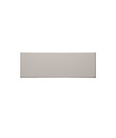 WTC Cashmere Gloss Vogue Lacquered Finish 110mm X 597mm (600mm) Slab Style Kitchen Oven Filler/ Appliance Fascia 18mm Thickness