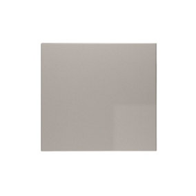 WTC Cashmere Gloss Vogue Lacquered Finish 495mm X 597mm (600mm) Slab Style Kitchen Door Fascia 18mm Thickness Undrilled