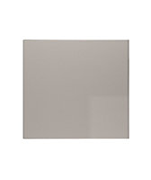 WTC Cashmere Gloss Vogue Lacquered Finish 645mm X 597mm (600mm) Slab Style Kitchen Door Fascia 18mm Thickness Undrilled