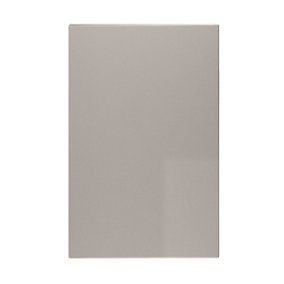 WTC Cashmere Gloss Vogue Lacquered Finish 715mm X 315mm Slab Style Full Height Kitchen Corner Door Fascia Undrilled