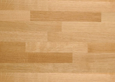 WTC Deterra Solid Wood PRIME Oak Kitchen Worktop UN-OILED 3mtr (L) 635mm (W) 40mm (T) (Inc. 1 FREE OSMO OIL 500mm per order)