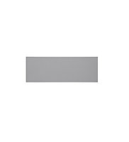 WTC Dove Grey Gloss Vogue Lacquered Finish 110mm X 597mm (600mm) Slab Style Kitchen Oven Filler/ Appliance Fascia 18mm Thickness