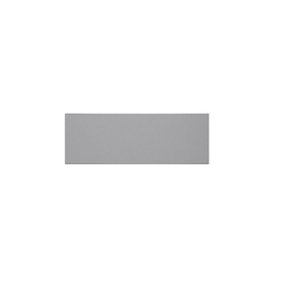 WTC Dove Grey Gloss Vogue Lacquered Finish 140mm X 397mm (400mm) Slab Style Kitchen DRAWER FRONT Fascia 18mm Thickness Undrilled