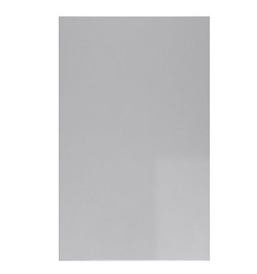 WTC Dove Grey Gloss Vogue Lacquered Finish 715mm X 147mm (150mm) Slab Style Kitchen Door Fascia / Filler Panel 18mm Thickness