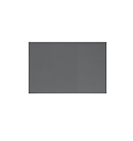 WTC Dust Grey Gloss Vogue Lacquered Finish 283mm X 497mm (500mm) Slab Style Kitchen Pan Drawer Fascia 18mm Thickness Undrilled