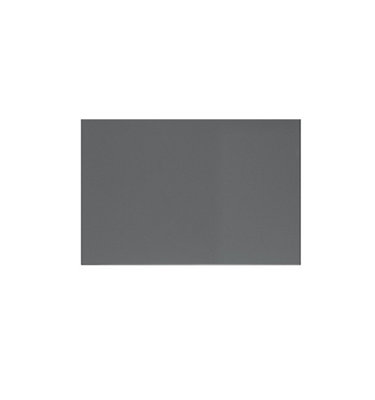 WTC Dust Grey Gloss Vogue Lacquered Finish 283mm X 597mm (600mm) Slab Style Kitchen Pan Drawer Fascia 18mm Thickness Undrilled