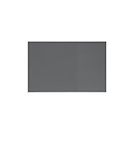 WTC Dust Grey Gloss Vogue Lacquered Finish 355mm X 497mm (500mm) Slab Style Kitchen Pan Drawer Fascia 18mm Thickness Undrilled