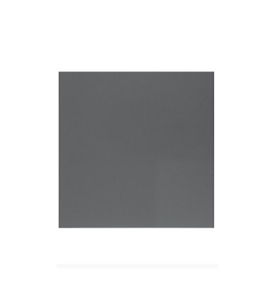 WTC Dust Grey Gloss Vogue Lacquered Finish 495mm X 597mm (600mm) Slab Style Kitchen Door Fascia 18mm Thickness Undrilled