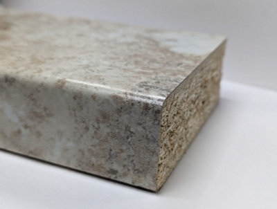 WTC Formica Prima FP3422 Crema Mascarello- 3mtr x 600mm x 38mm Kitchen Worktop Matte 58 Finish - 3