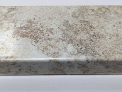 WTC Formica Prima FP3422 Crema Mascarello- 4.1mtr x 670mm x 38mm Kitchen Breakfast Bar Matte 58 Finish