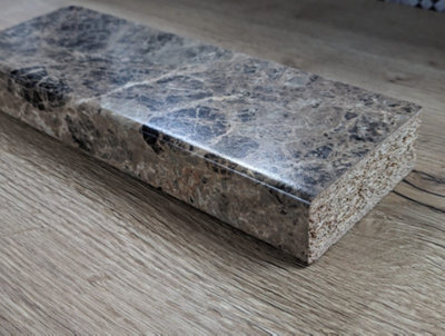 WTC Formica Prima FP3457 Breccia Paradiso- 4.1mtr x 100mm x 20mm Kitchen Upstand Matte 58 Finish - 4
