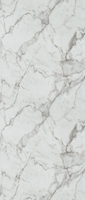 WTC Formica Prima FP3460 Calacatta Marble- 3mtr x 600mm x 38mm Kitchen Worktop Matte 58 Finish