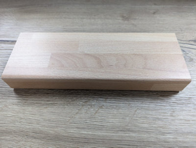 WTC Formica Prima FP4615 Beech Butcher Block- 3mtr x 600mm x 38mm Kitchen Worktop Matte 58 Finish - 3