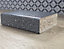 WTC Formica Prima FP5013 Black Fleck- 4.1mtr x 600mm x 38mm Kitchen Worktop Crystal Finish