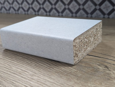 WTC Formica Prima FP5212 Ice Quarstone- 4.1mtr x 900mm x 38mm Kitchen Breakfast Bar Ardesia Finish - 3