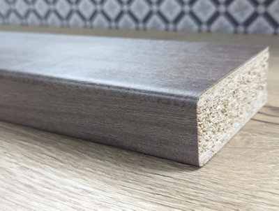 WTC Formica Prima FP5939 Stained Planked Wood- 4.1mtr x 600mm x 38mm Kitchen Worktop Woodland Finish - 3
