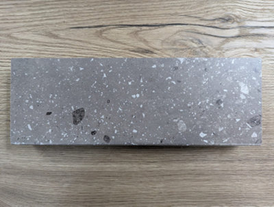 WTC Formica Prima FP5941 Grey Riverstone- 4.1mtr x 600mm x 38mm Kitchen Worktop Woodland Finish - 4