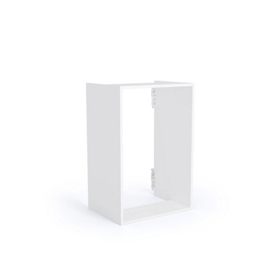 WTC Kitchen Boiler Housing Unit Cabinet 900mm High 600mm Wide 450mm Deep White