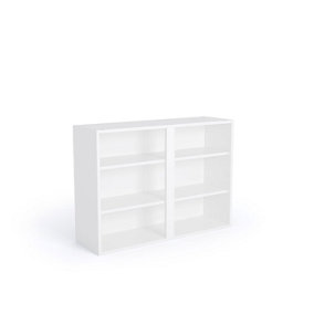 WTC Premier Cab 1000mm W 720mm H Kitchen Wall Unit Cabinet White 18mm MFC (Carcass Only)