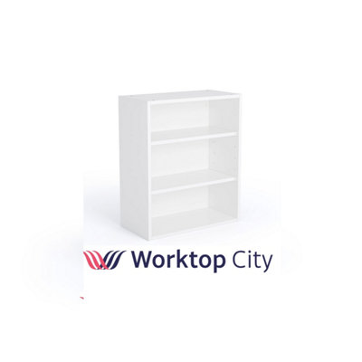 WTC Premier Cab 500mm W 900mm H Kitchen Wall Unit Cabinet White 18mm MFC (Carcass Only)