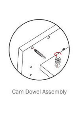 WTC Premier Cab 800mm Kitchen Base Unit Cabinet White 18mm MFC (Carcass Only) - 6