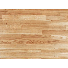 WTC Premium Solid Wood Oak Worktop 2mtr (L) 635mm (W) 40mm (T) UN-OILED