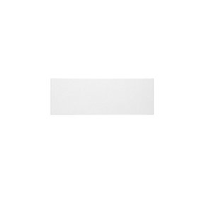 WTC White Gloss Vogue Lacquered Finish 110mm X 597mm (600mm) Slab Style Kitchen Oven Filler/ Appliance Fascia 18mm Thickness