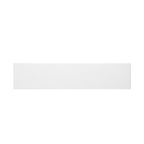 WTC White Gloss Vogue Lacquered Finish 140mm X 997mm (1000mm) Slab Style Kitchen DRAWER FRONT Fascia 18mm T