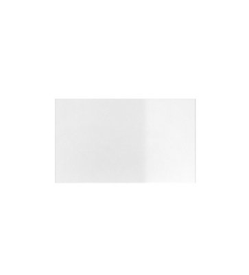 WTC White Gloss Vogue Lacquered Finish 283mm X 497mm (500mm) Slab Style Kitchen Pan Drawer Fascia 18mm Thickness Undrilled