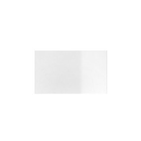 WTC White Gloss Vogue Lacquered Finish 283mm X 497mm (500mm) Slab Style Kitchen Pan Drawer Fascia 18mm Thickness Undrilled