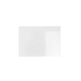 WTC White Gloss Vogue Lacquered Finish 355mm X 497mm (500mm) Slab Style Kitchen Pan Drawer Fascia 18mm Thickness Undrilled
