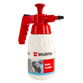 Wurth Brake Cleaner Pump - 1Ltr Bottle - Adjustable Dispenser