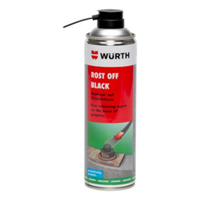 Wurth Rost off Black Graphite-Based Rust Remover Cleaner 500ml