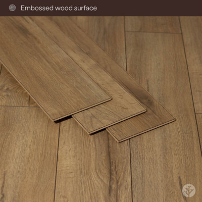 Textured Laminate Flooring Options Reference: Wvh Kielder Textured Oak Laminate Flooring